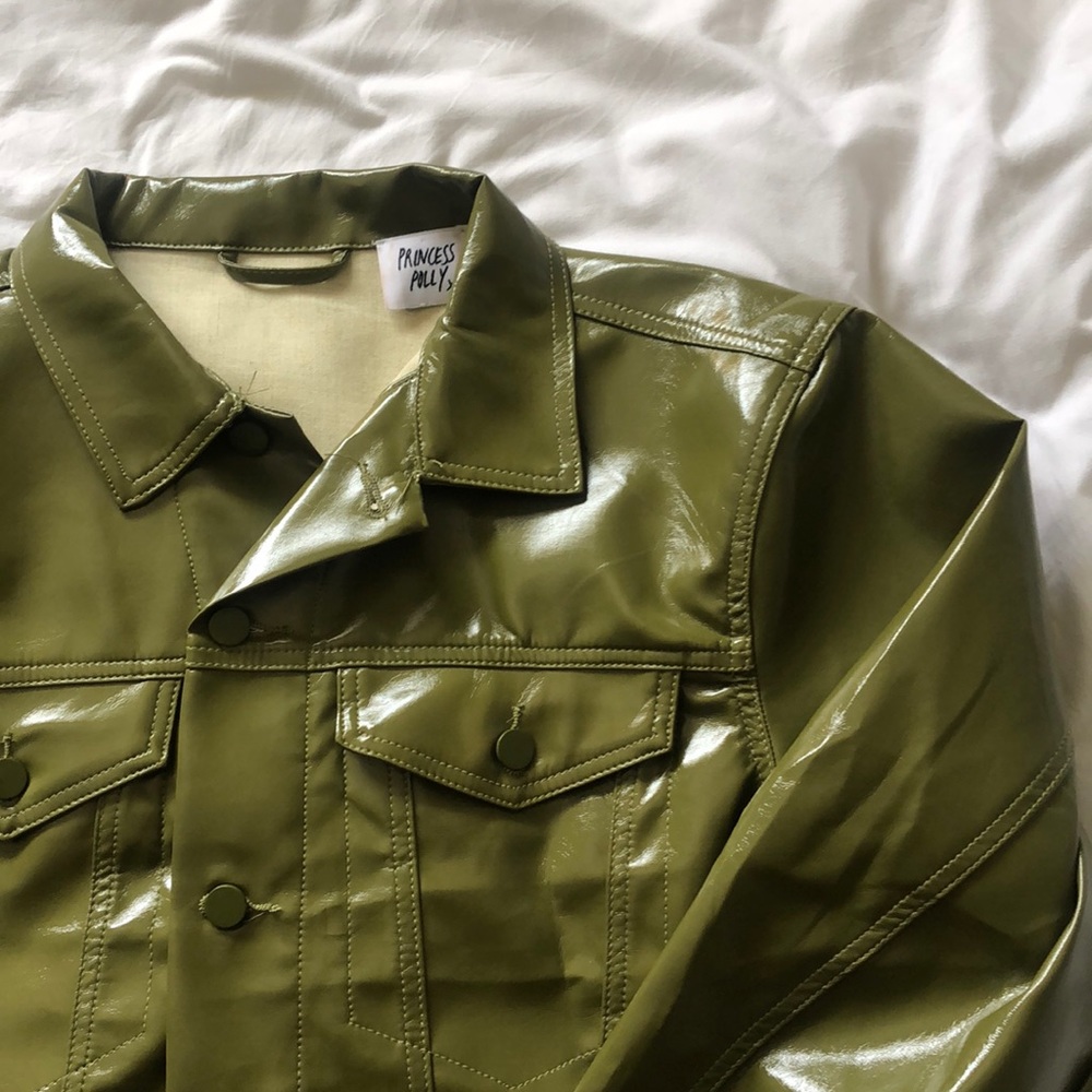 Princess Polly Faux Leather Jacket